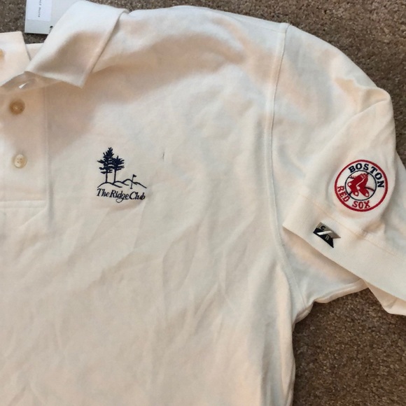 The Ridge Club Red Sox Polo Shirt (Size Large/NWT) - Picture 3 of 6